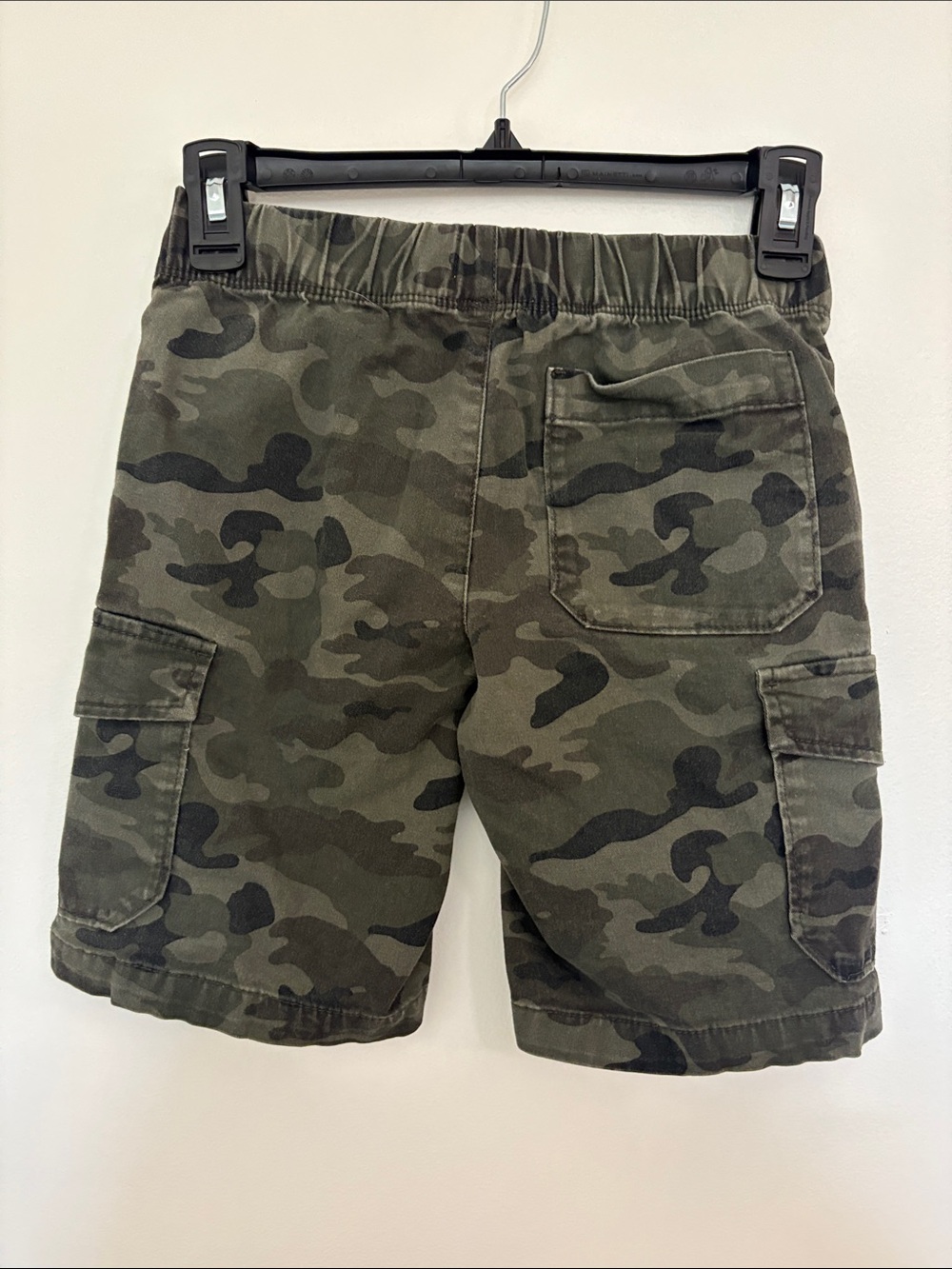 Old Navy Boys' Camo Cargo Shorts - Green/Black - Picture 9 of 13